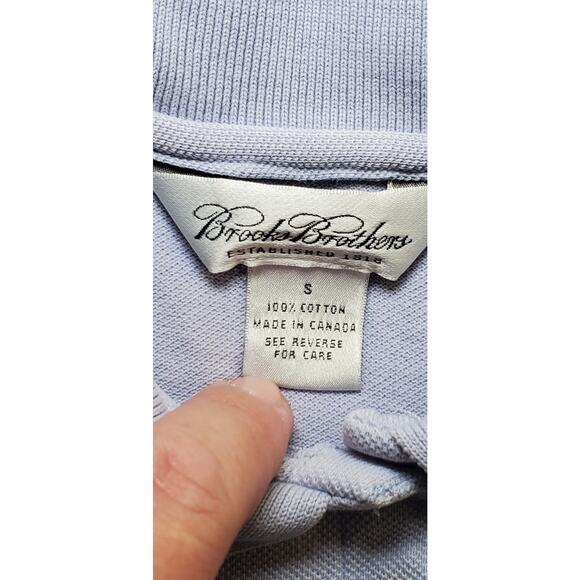Brooks Brothers Sz S Girls Purple Polo Embroidered Sheep Logo Cotton C25-51 - Picture 5 of 9